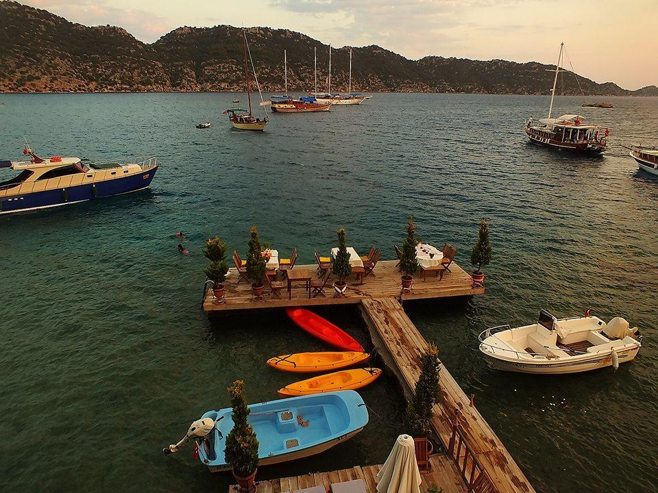 Sahil Pension Kaleucagiz Bagian luar foto
