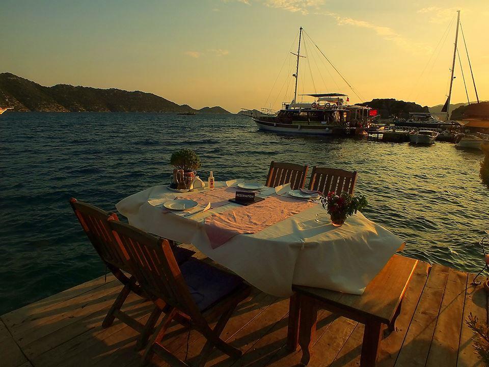 Sahil Pension Kaleucagiz Bagian luar foto