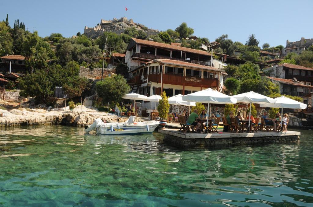 Sahil Pension Kaleucagiz Bagian luar foto